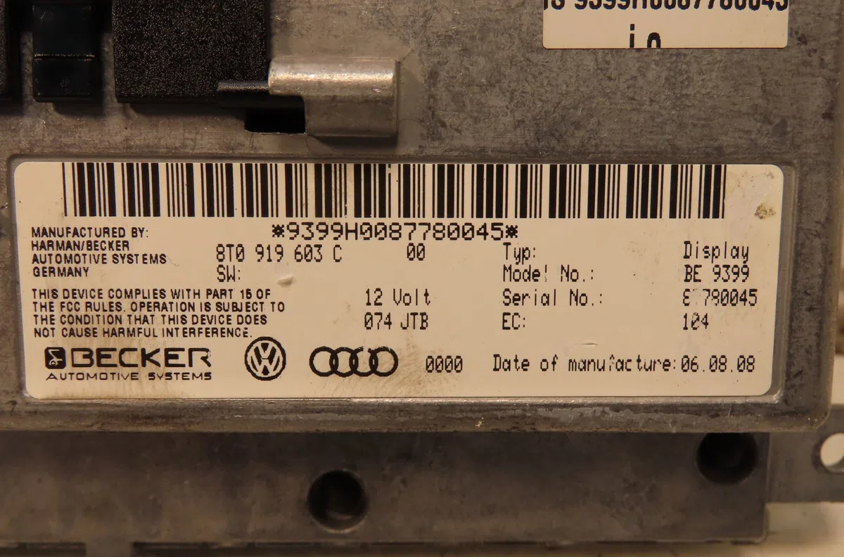 Afficheur digital Audi Q7 (4LB) 3.0 tdi quattro (2006-2008) occasion
