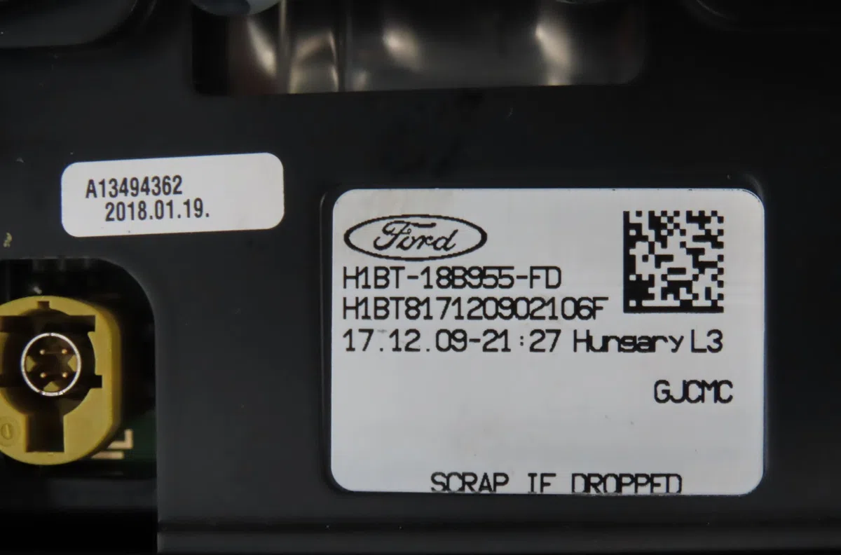 Afficheur digital Ford FIESTA VII (HJ, HF) 1.0 ecoboost (2017) occasion