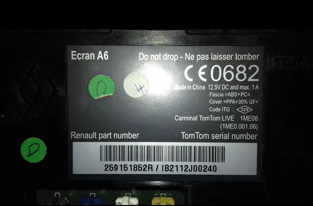 Afficheur digital Renault CLIO III (BR0-1, CR0-1) 1.2 16v (2010-2014) occasion