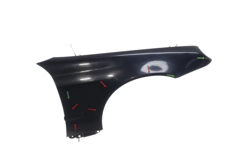 Aile avant droit pour MERCEDES CLASSE CLC 203 COUPE