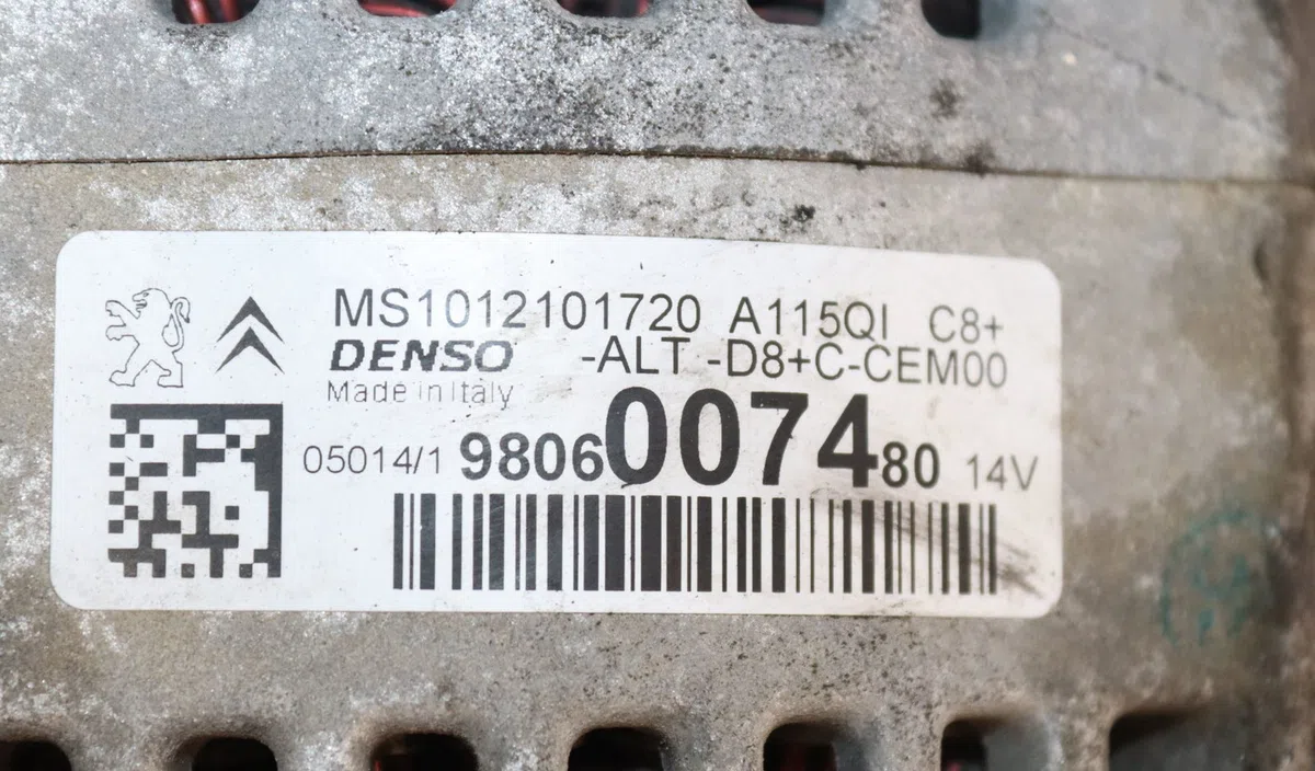 Alternateur Citroen C3 II (SC_) 1.0 vti 68 (2012) 5 portes occasion