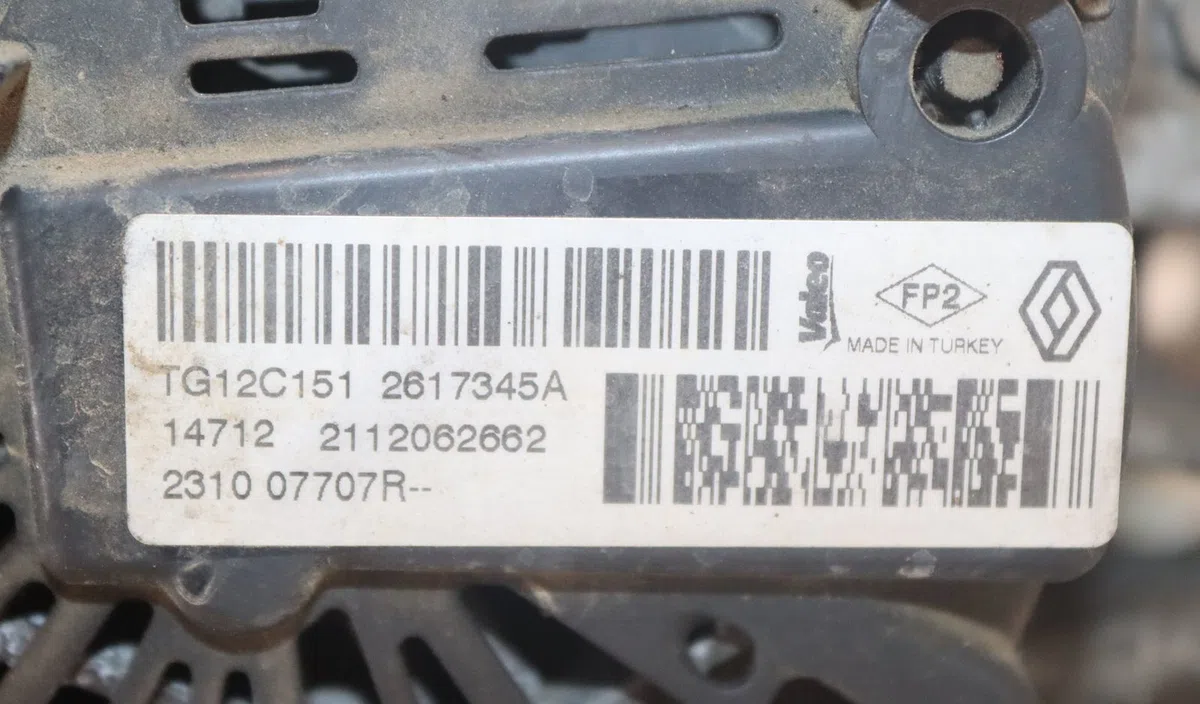 Alternateur Dacia DUSTER (HS_) 1.5 dci (hsmc) (2010-2018) occasion