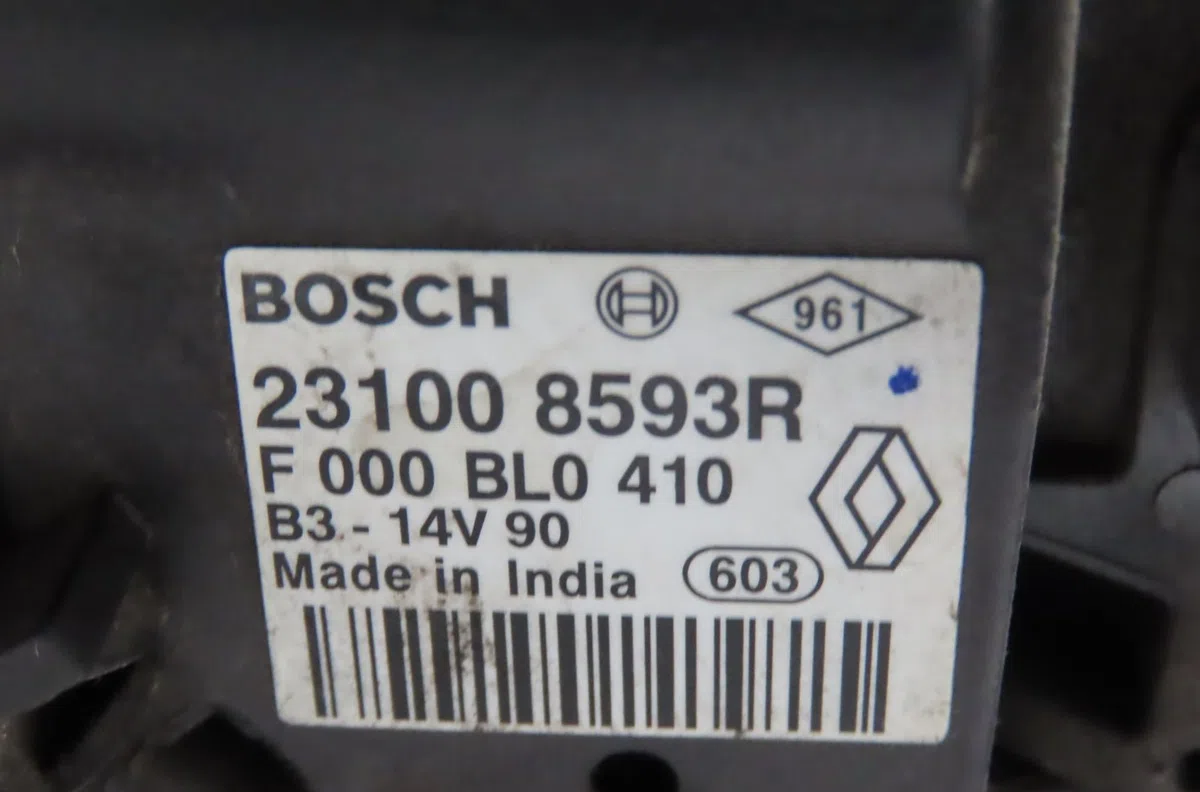 Alternateur Dacia SANDERO II Tce 90 (b8m1, b8ma) (2012) 5 portes occasion