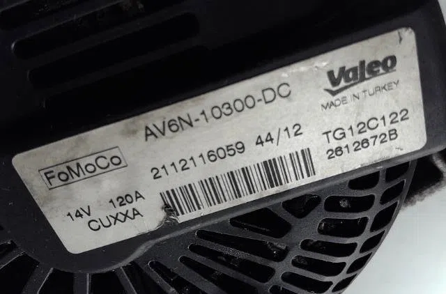 Alternateur Ford FIESTA VI (CB1, CCN) 1.6 tdci (2008-2012) occasion