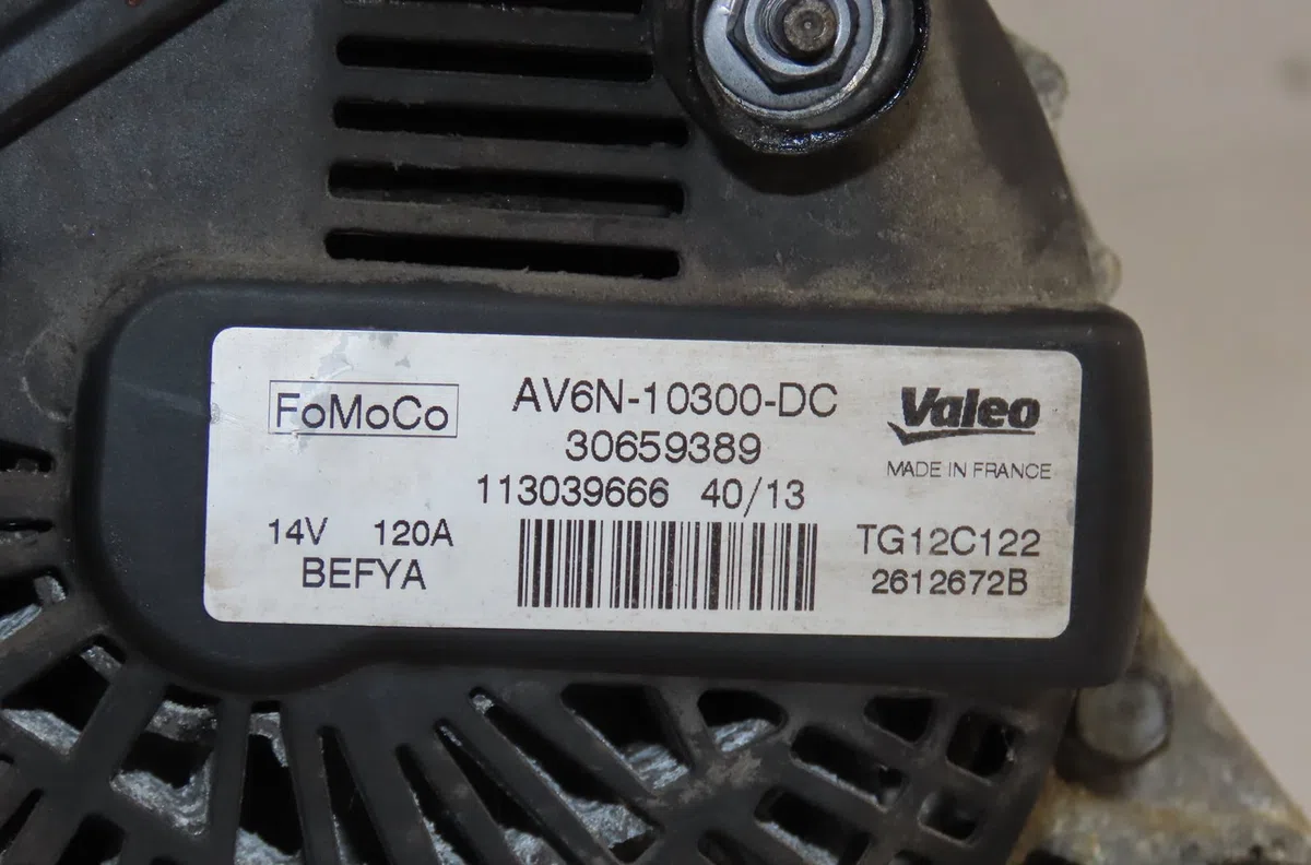 Alternateur Ford TRANSIT CONNECT V408 Camionnette-Monospace 1.6 tdci (2013) occasion