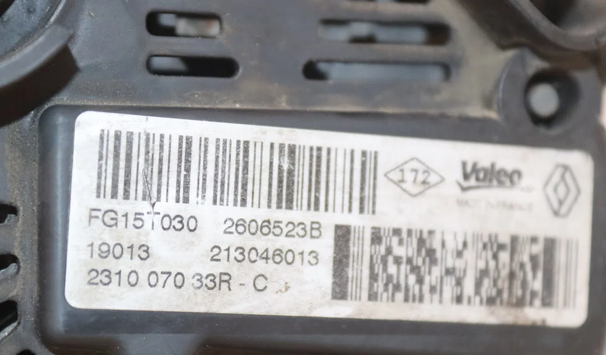 Alternateur Renault GRAND SCÉNIC III (JZ0-1_) 1.6 dci (jz00, jz12) (2011) 5 portes occasion