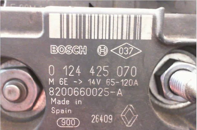 Alternateur Renault MEGANE III 3-5 portes (BZ0-1_, B3_) 1.6 16v hi-flex (bz03) (2008-2015) occasion