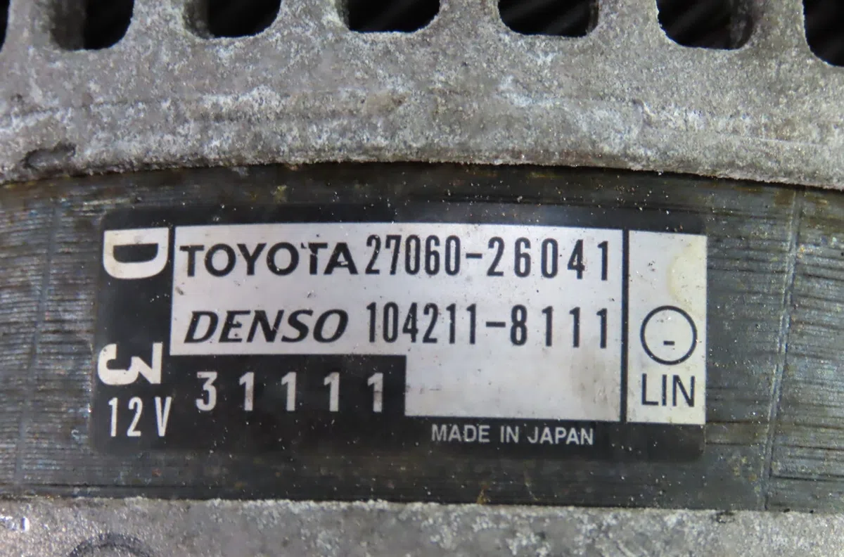 Alternateur Toyota RAV 4 IV (_A4_) 2.0 d (ala40_) (2012-2018) occasion