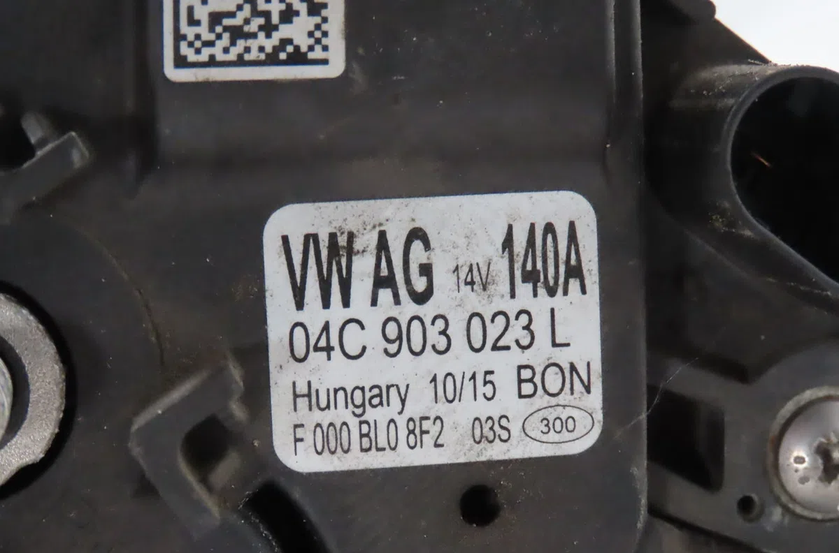 Alternateur Volkswagen BEETLE (5C1, 5C2) 1.2 tsi 16v (2014-2019) occasion