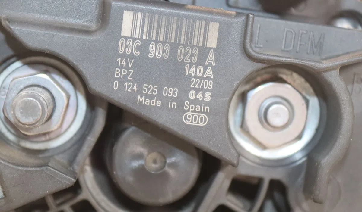 Alternateur Volkswagen GOLF VI (5K1) 1.4 tsi (2008-2012) 5 portes occasion