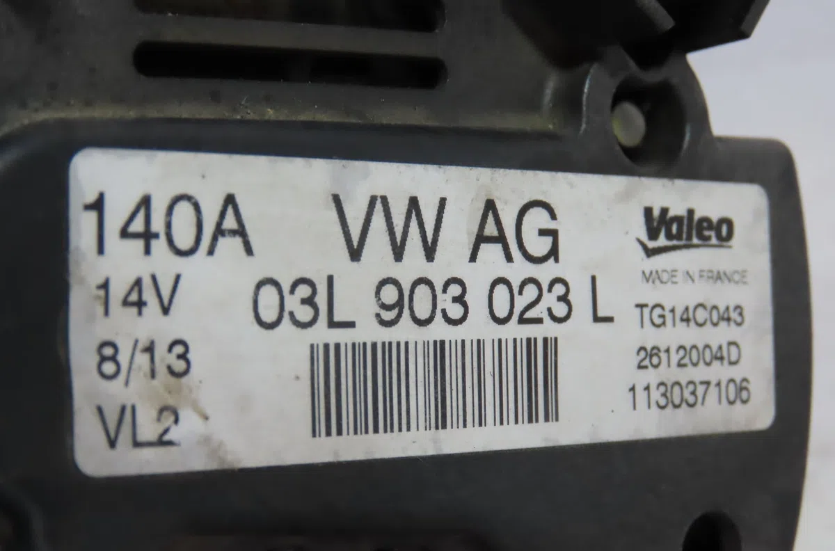 Alternateur Volkswagen GOLF VII (5G1, BQ1, BE1, BE2) 1.6 tdi (2012-2017) occasion