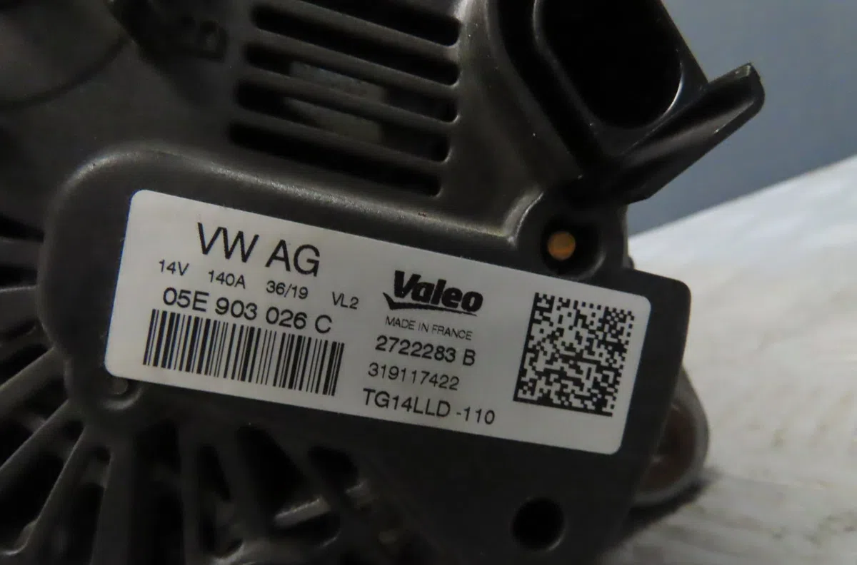 Alternateur Volkswagen POLO VI (AW1, BZ1, AE1) 1.0 tsi (2017) occasion