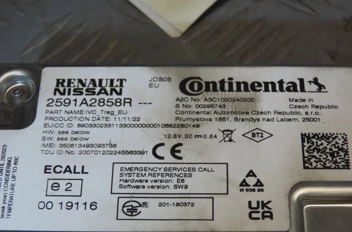 Amplificateur autoradio RENAULT ARKANA occasion