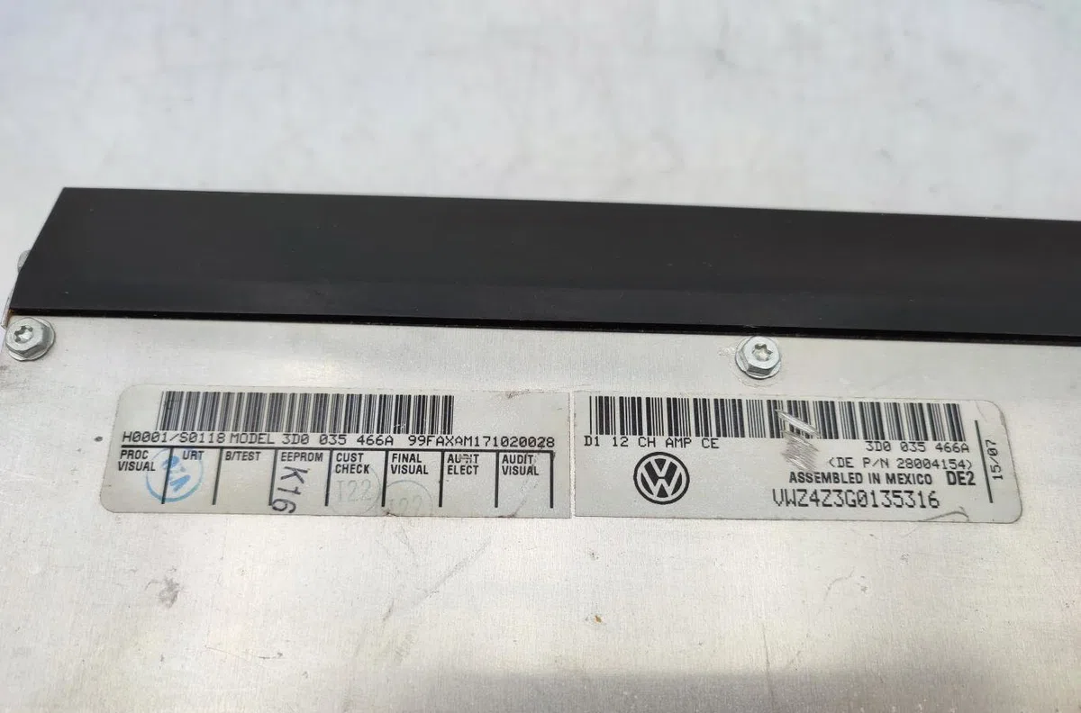 Amplificateur autoradio VOLKSWAGEN PHAETON PHASE 1 occasion
