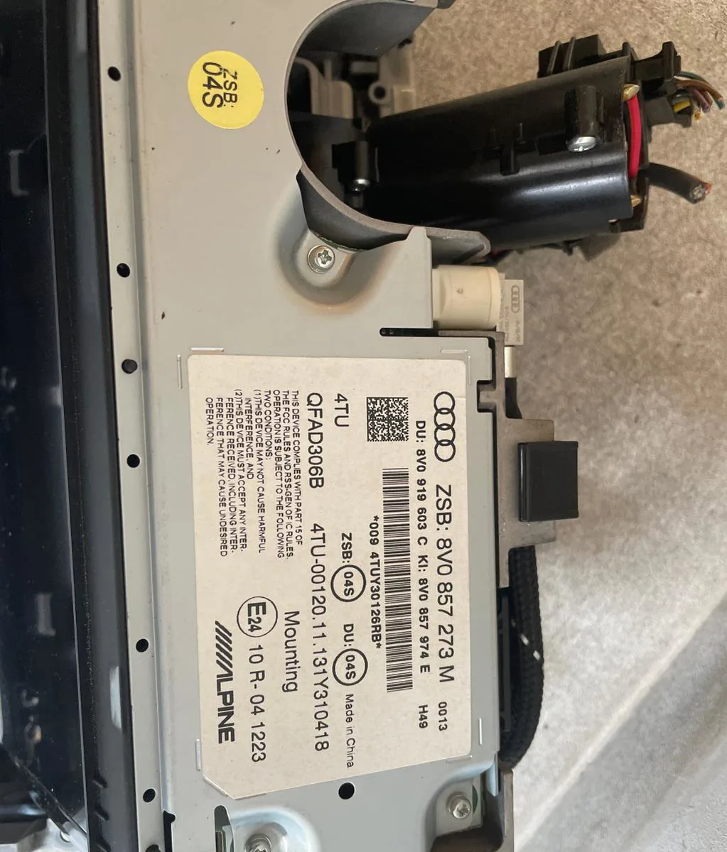 Autoradio Audi A3 (8V1, 8VK) 1.6 tdi (2013-2017) occasion