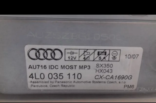 Autoradio Audi Q7 (4LB) 3.0 tdi quattro (2006-2008) 5 portes occasion