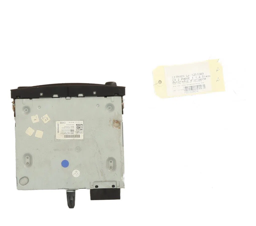 Autoradio Citroen C3 II (SC_) 1.4 hdi 70 (sc8hzc, sc8hr0, sc8hp4) (2009) 5 portes occasion