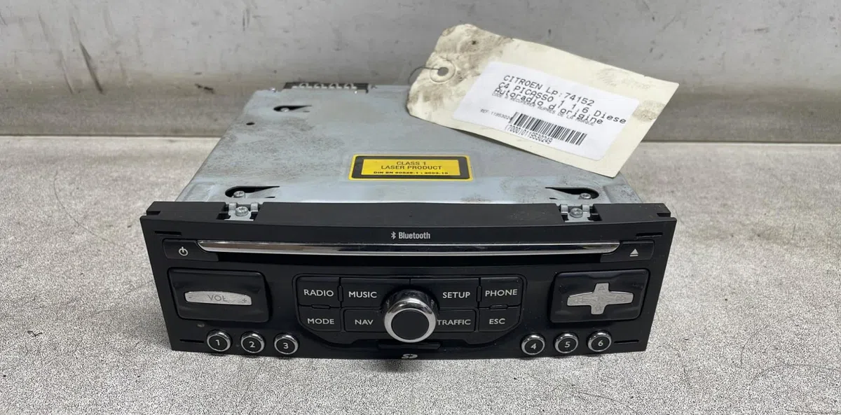 Autoradio Citroen C4 PICASSO I Monospace (UD_) 1.6 hdi (2007-2013) 5 portes occasion