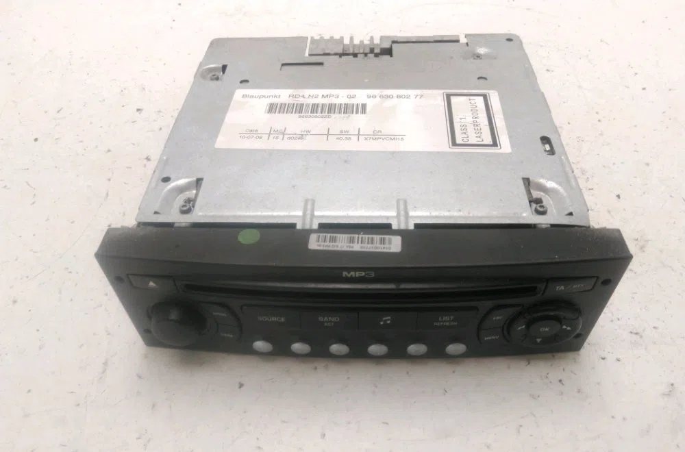 Autoradio Citroen C5 III (RD_) 1.6 hdi 110 (2008) occasion