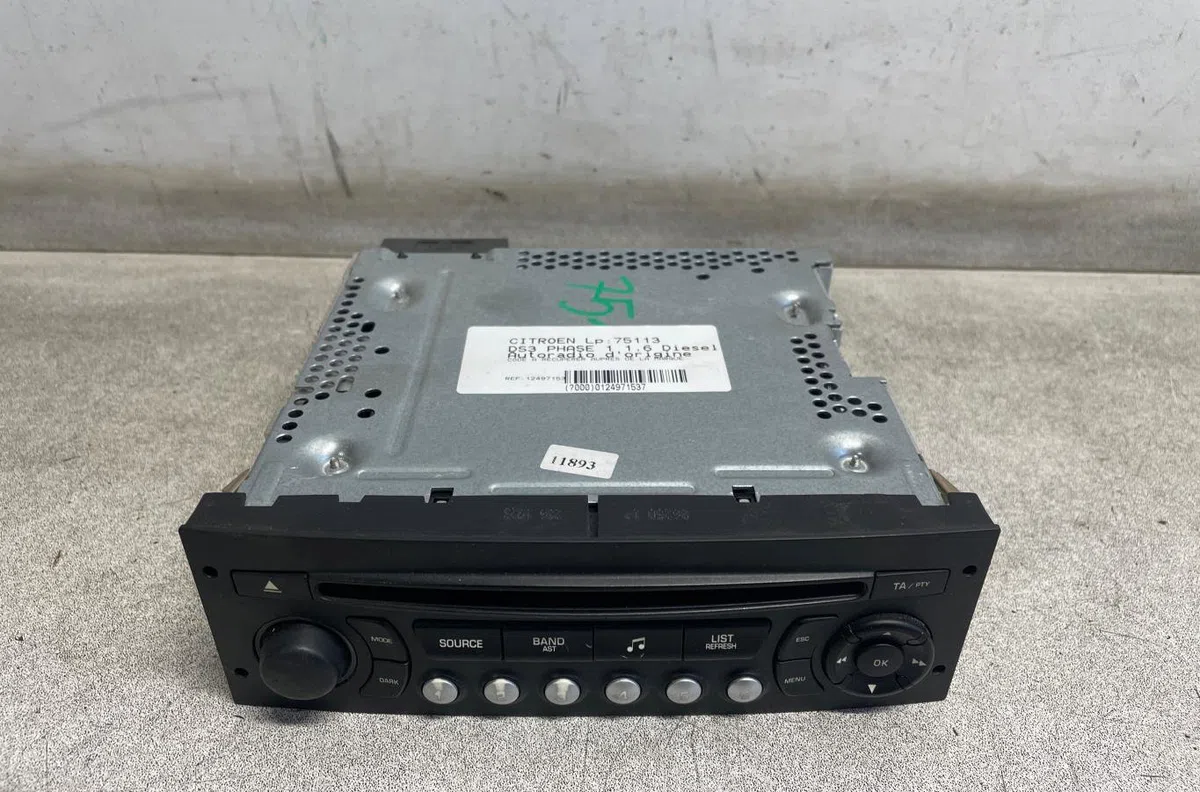 Autoradio Citroen DS3 (SA_) 1.6 hdi 90 (2009-2015) 3 portes occasion