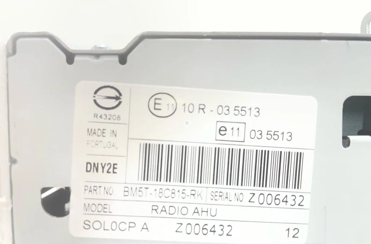 Autoradio FORD B-MAX occasion