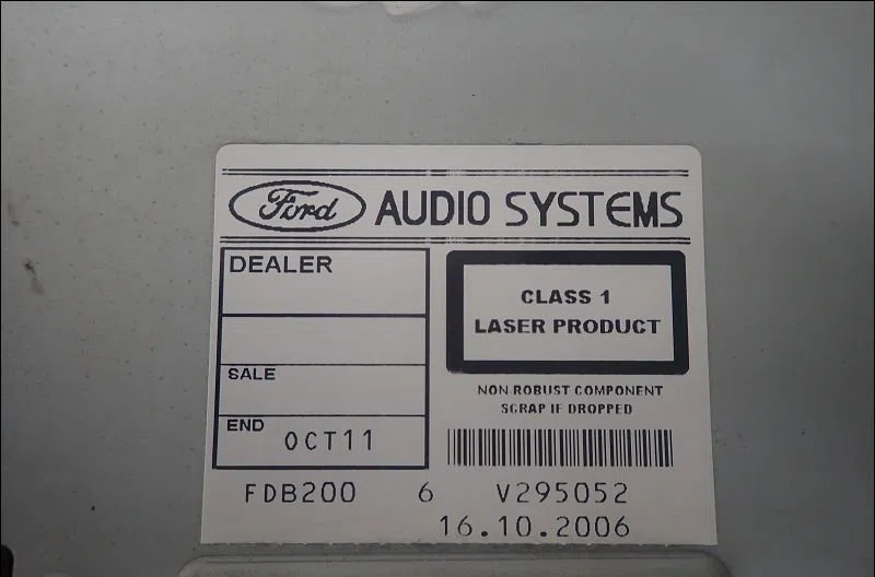 Autoradio Ford FOCUS II Turnier (DA_, FFS, DS) 1.6 tdci (2004-2012) occasion