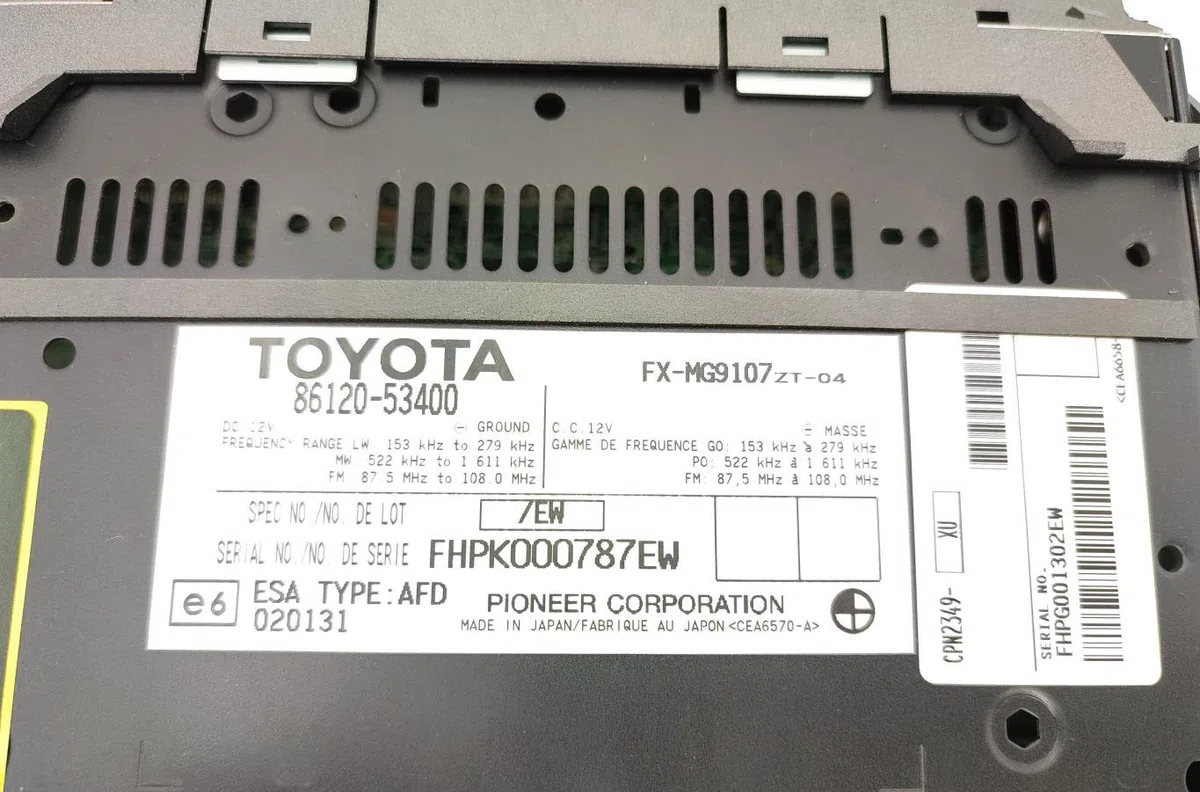 Autoradio LEXUS IS 2 PHASE 1 occasion