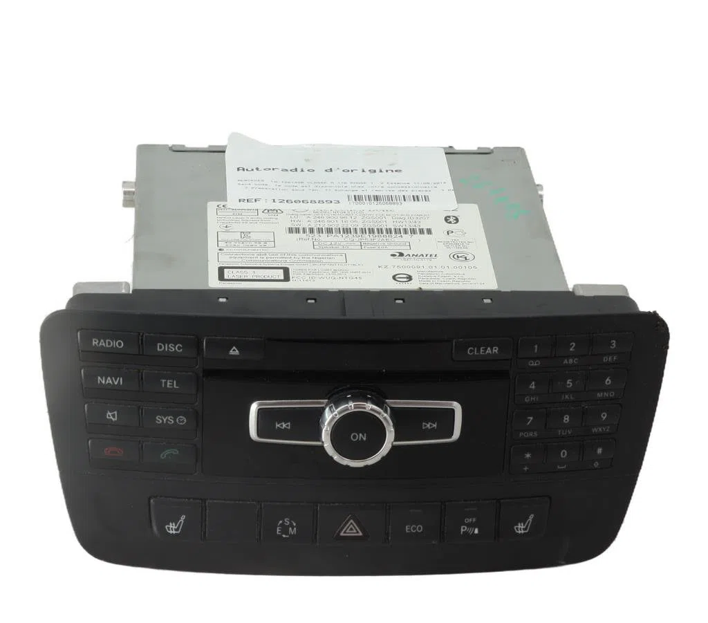 Autoradio Mercedes-benz CLASSE A (W176) A 250 (176.044) (2012-2018) occasion