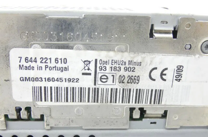 Autoradio OPEL ASTRA H PHASE 2 occasion