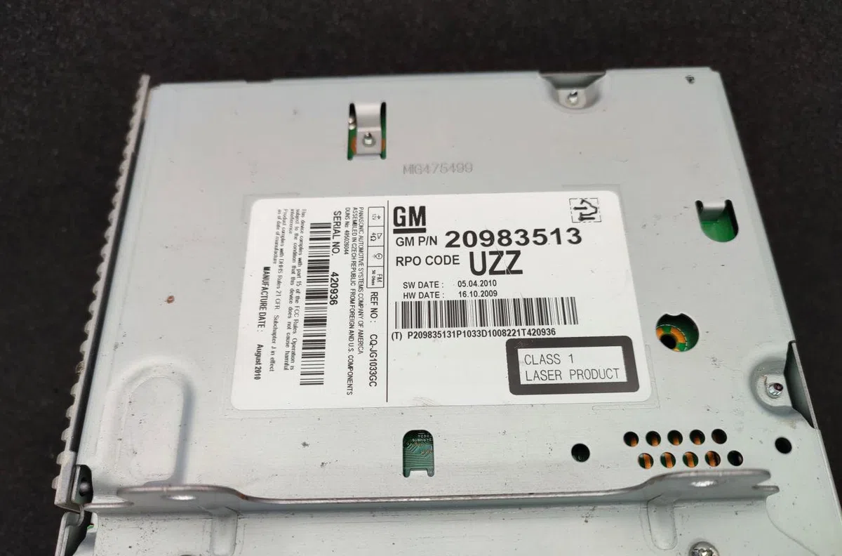 Autoradio OPEL ASTRA J PHASE 1 occasion