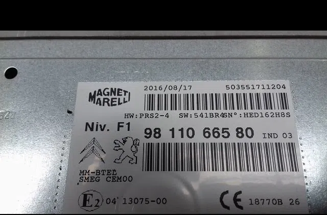 Autoradio Peugeot 2008 I (CU_) 1.6 bluehdi 100 (2015) occasion