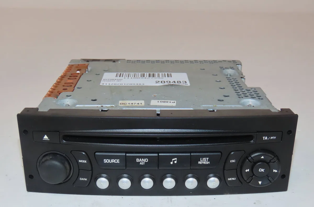 Autoradio Peugeot 207-207 (WA_, WC_) 1.6 hdi (2006-2013) 5 portes occasion