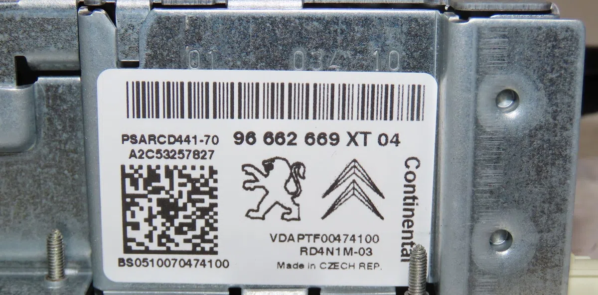 Autoradio Peugeot 207-207 (WA_, WC_) 1.6 hdi (2006-2013) 5 portes occasion