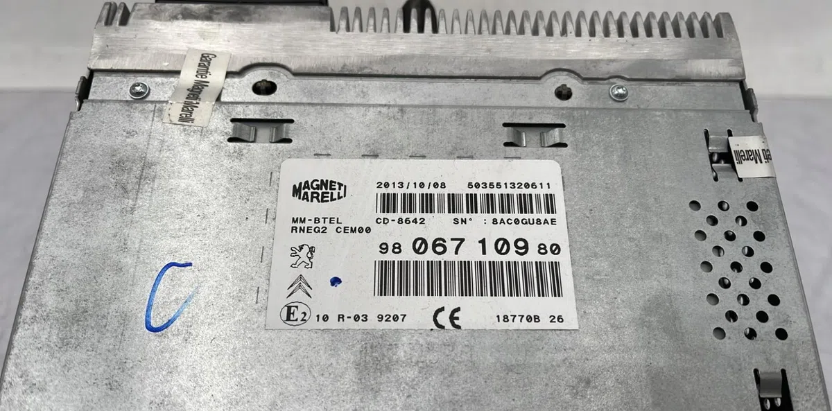 Autoradio PEUGEOT 508 1 SW PHASE 1 BREAK occasion