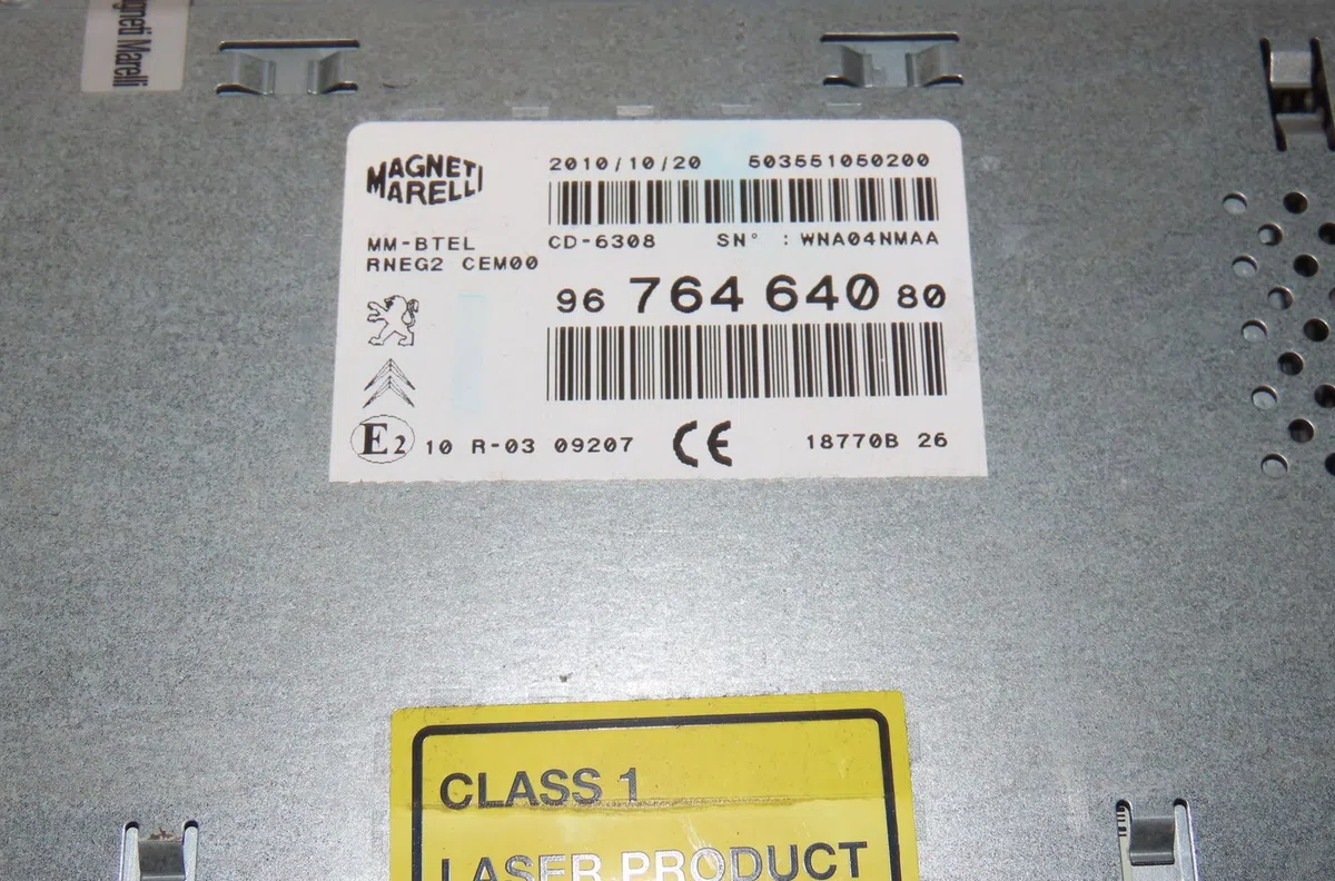 Autoradio Peugeot 508 I (8D_) 2.0 hdi (2010-2018) occasion