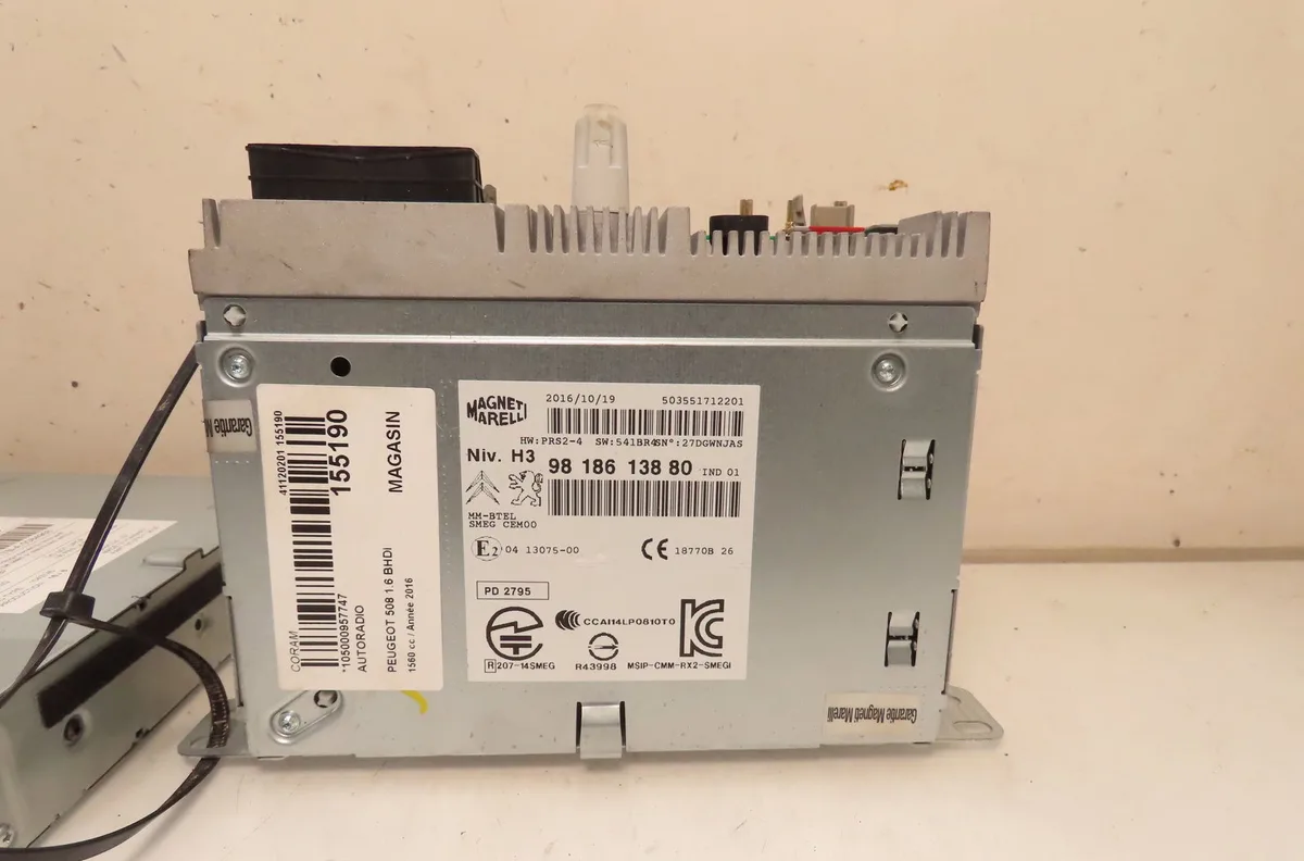 Autoradio Peugeot 508 SW I (8E_) 1.6 bluehdi 120 (2014-2018) occasion