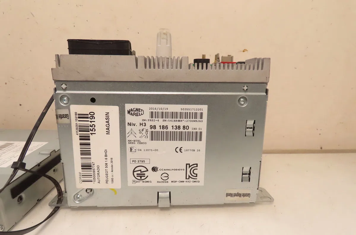 Autoradio Peugeot 508 SW I (8E_) 1.6 bluehdi 120 (2014-2018) occasion