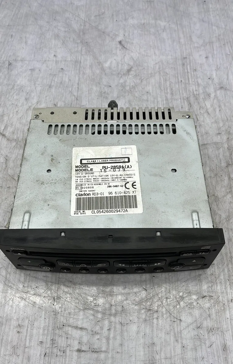 Autoradio PEUGEOT PARTNER 1 PHASE 2 occasion