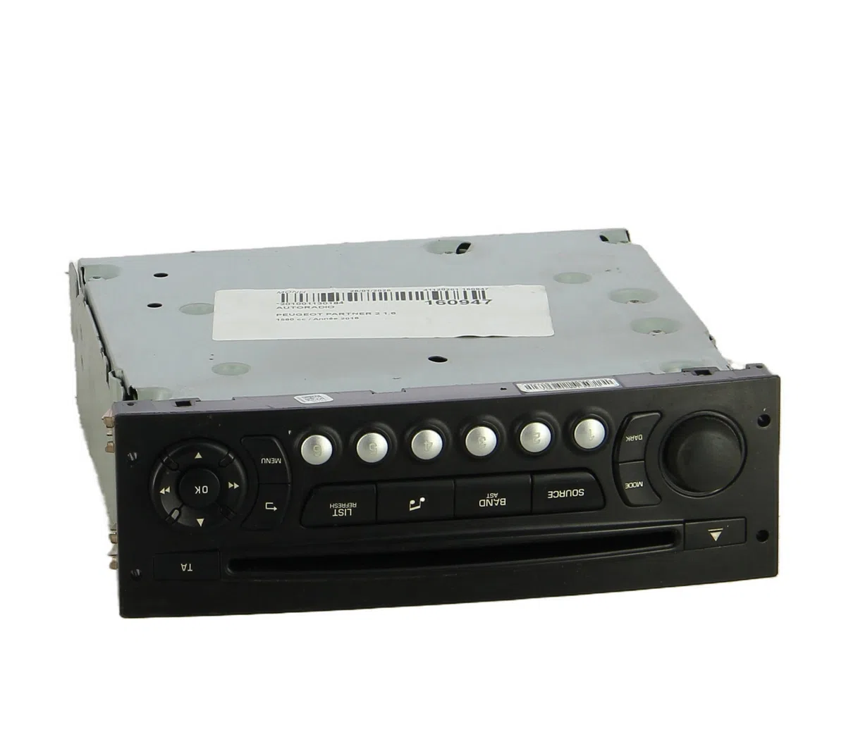Autoradio Peugeot PARTNER Camionnette-Monospace 1.6 hdi (2008) 4 portes occasion