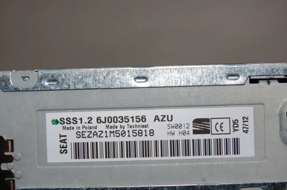 Autoradio Seat IBIZA IV (6J5, 6P1) 1.6 tdi (2009-2015) occasion
