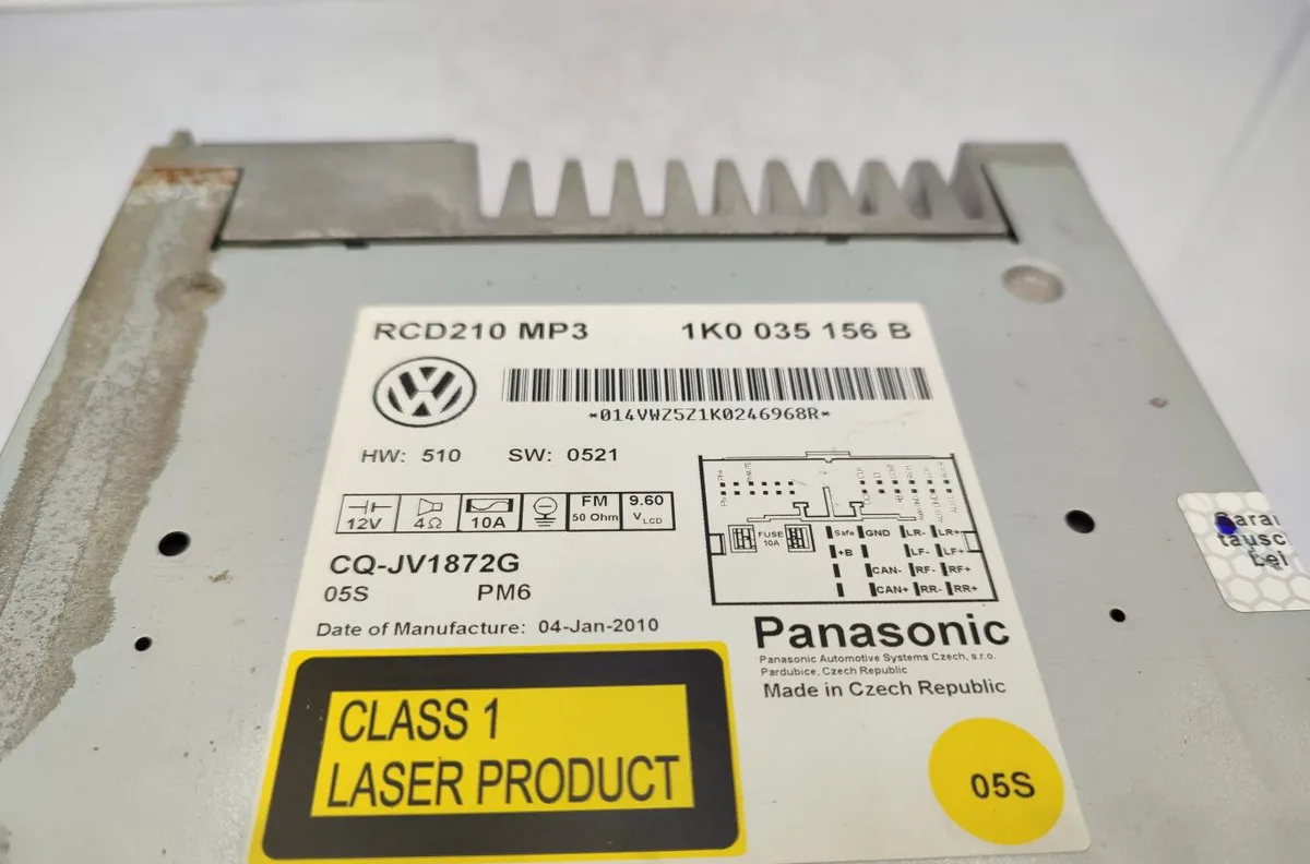 Autoradio VOLKSWAGEN TOURAN 1 PHASE 2 occasion