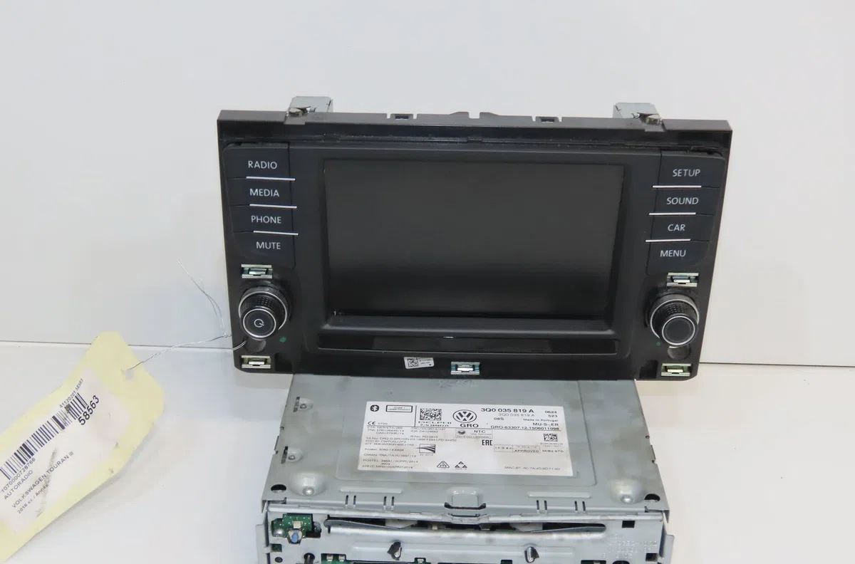 Autoradio Volkswagen TOURAN (5T1) 1.6 tdi (2015-2016) occasion