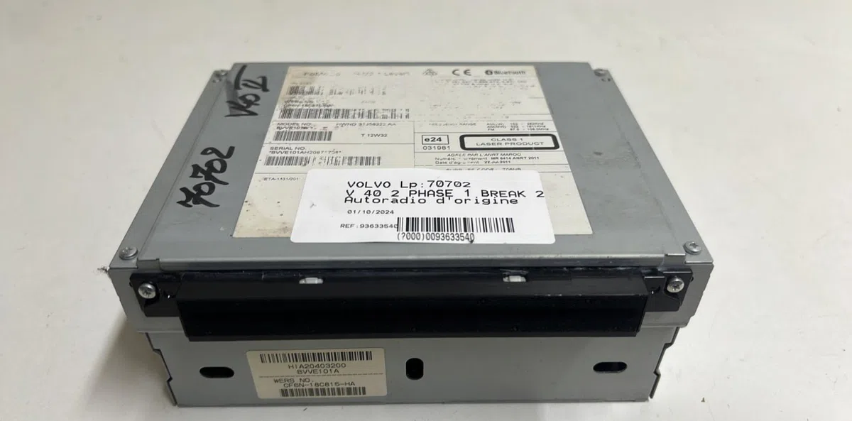 Autoradio Volvo V40 3-5 portes (525) D3 (2012-2015) occasion