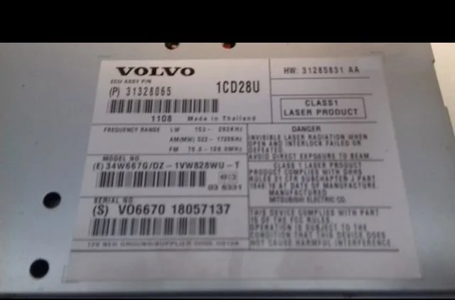 Autoradio Volvo XC90 I (275) D5 awd (2005-2010) occasion