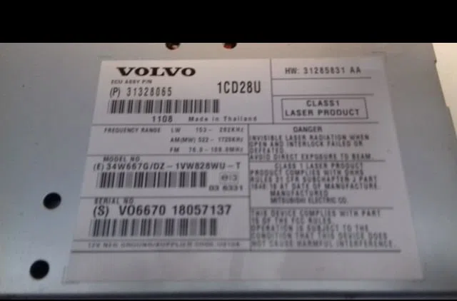 Autoradio Volvo XC90 I (275) D5 awd (2005-2010) occasion