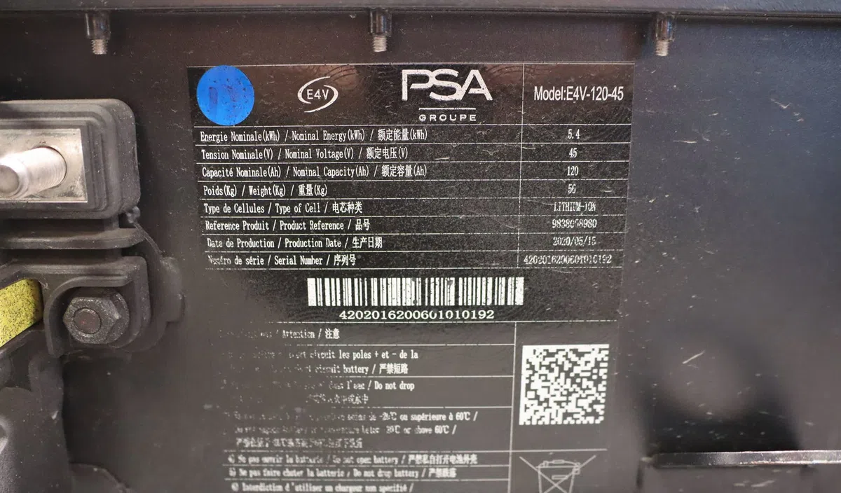 Batterie de traction CITROEN AMI  ELEC occasion