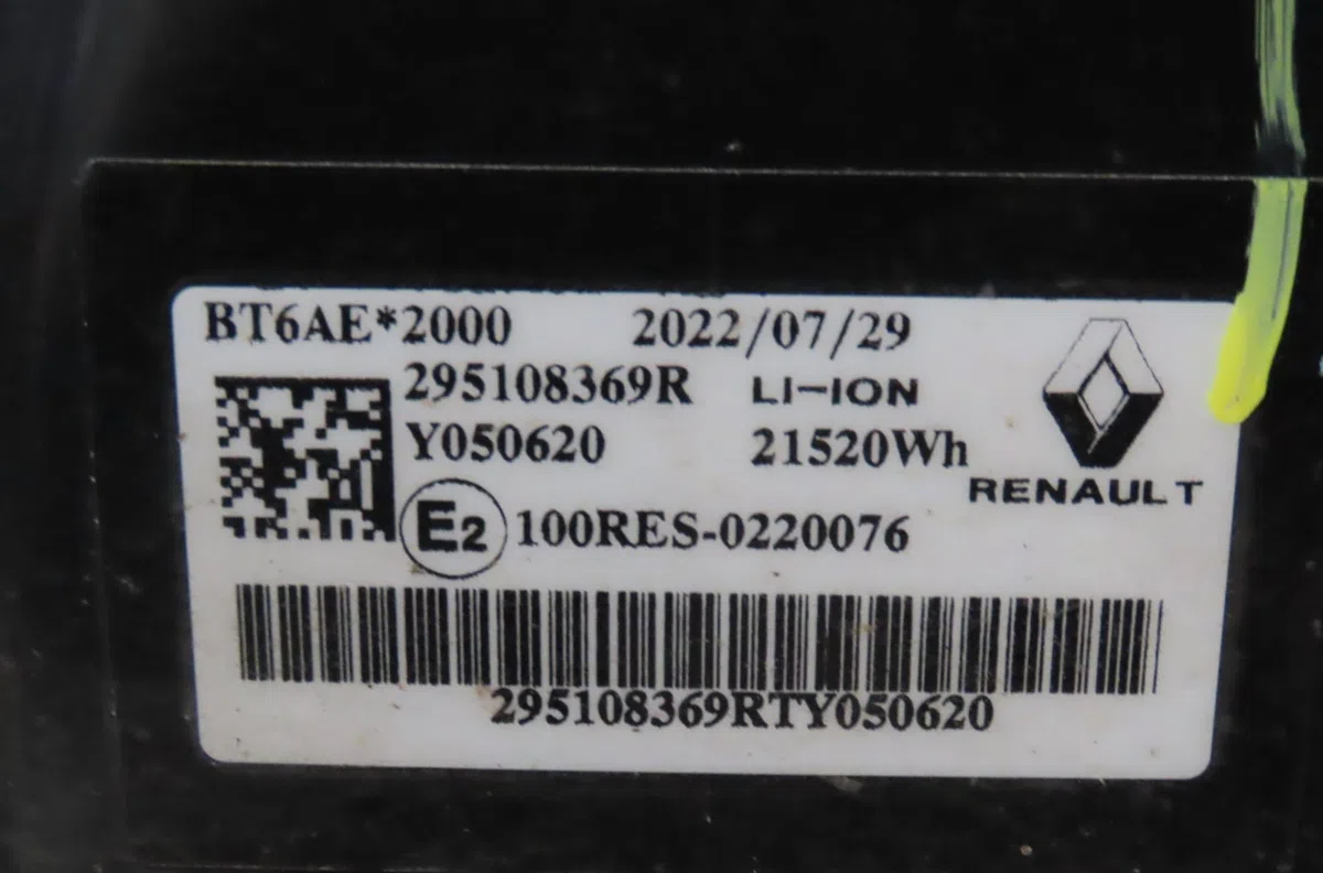 Batterie de traction Renault TWINGO III (BCM_, BCA_) Z.e: (bca1) (2020) occasion