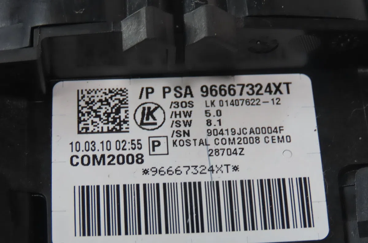 Bloc commodos Citroen C3 II (SC_) 1.4 vti 95 (2009) occasion