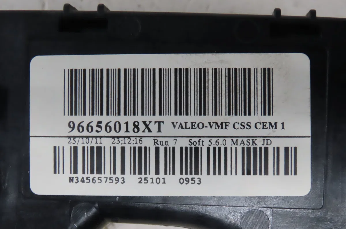 Bloc commodos Citroen C4 GRAND PICASSO I (UA_) 1.6 hdi 110 (2010-2013) occasion