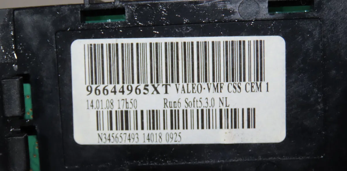 Bloc commodos Citroën C4 PICASSO I Monospace (UD_) 1.6 hdi (2007-2013) 5 portes occasion